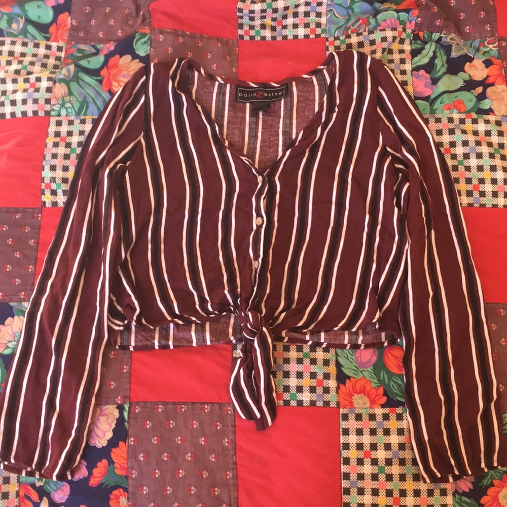 Long Sleeve Crop Top